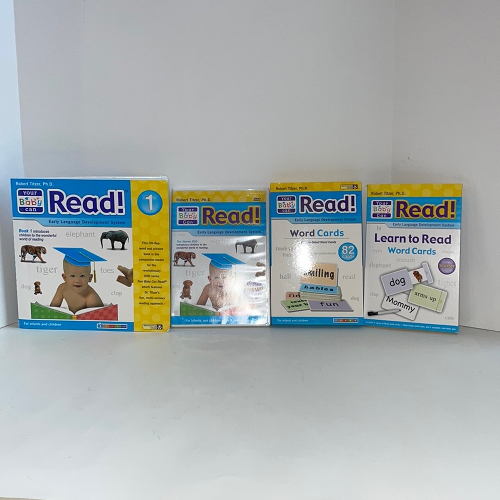 Your Baby Can Read Early Language Development Book 1, Starter DVD & Word Cards